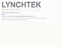 Tablet Screenshot of lynchtek.com